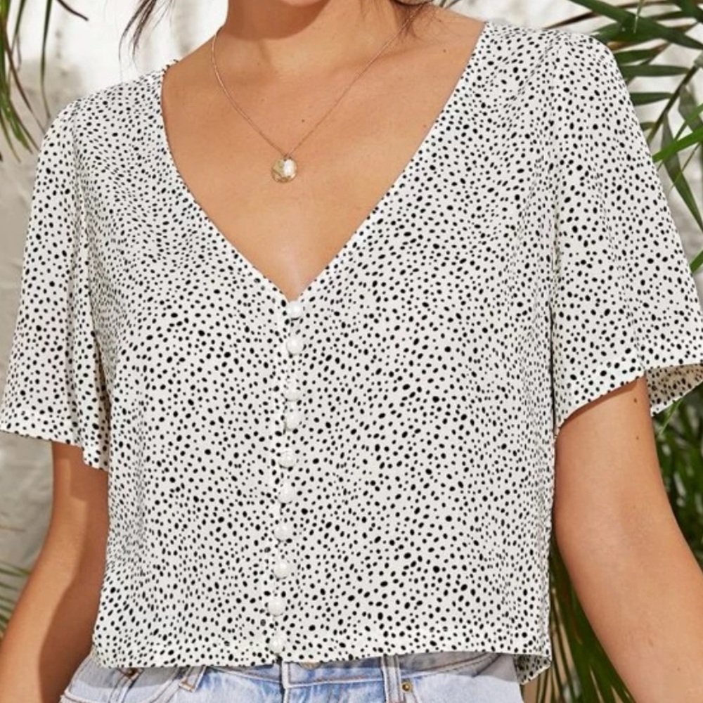 Pattern Button Up